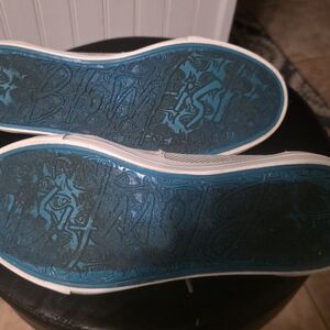 Blowfish Light Gray Canvas Sneakers